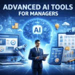 چرا هوش مصنوعی برای مدیران اهمیت دارد؟ نقش مدیران، تصمیم‌گیری آگاهانه و به‌موقع است. در دنیای داده‌محور امروز، حجم اطلاعات به‌قدری زیاد است که تحلیل دستی آن‌ها تقریباً غیرممکن شده است. هوش مصنوعی به مدیران کمک می‌کند: الگوهای پنهان در داده‌ها را شناسایی کنند روندهای بازار را پیش‌بینی کنند عملکرد تیم‌ها را تحلیل کنند فرآیندهای تکراری را خودکارسازی کنند در نتیجه، تصمیم‌ها سریع‌تر، دقیق‌تر و مبتنی بر داده خواهند بود. انواع ابزارهای پیشرفته هوش مصنوعی برای مدیران ۱. ابزارهای تحلیل داده و هوش تجاری (Business Intelligence) این ابزارها داده‌های خام را به گزارش‌ها و داشبوردهای قابل‌فهم تبدیل می‌کنند. کاربردها: تحلیل فروش و عملکرد مالی بررسی رفتار مشتریان پایش شاخص‌های کلیدی عملکرد (KPI) ۲. ابزارهای تولید محتوا و پردازش زبان طبیعی (NLP) این دسته از ابزارها در تولید متن، خلاصه‌سازی، تحلیل احساسات و ارتباطات سازمانی کاربرد دارند. کاربردها: نگارش گزارش‌های مدیریتی تولید پیش‌نویس ایمیل‌ها و اسناد تحلیل بازخورد مشتریان ۳. ابزارهای پیش‌بینی و مدل‌سازی این ابزارها با استفاده از الگوریتم‌های یادگیری ماشین، روندهای آینده را پیش‌بینی می‌کنند. کاربردها: پیش‌بینی فروش مدیریت موجودی تحلیل ریسک پروژه‌ها ۴. ابزارهای اتوماسیون هوشمند این ابزارها فرآیندهای تکراری را به‌صورت خودکار انجام می‌دهند و بهره‌وری تیم‌ها را افزایش می‌دهند. کاربردها: اتوماسیون فرآیندهای منابع انسانی مدیریت گردش کار (Workflow) پاسخ‌گویی خودکار به مشتریان مراحل استفاده از ابزارهای هوش مصنوعی در مدیریت ۱. شناسایی نیاز واقعی سازمان قبل از انتخاب ابزار، باید مشخص شود چه مسئله‌ای قرار است حل شود؛ کاهش هزینه، افزایش فروش یا بهبود بهره‌وری؟ ۲. انتخاب ابزار متناسب با هدف هر ابزار هوش مصنوعی برای همه مسائل مناسب نیست. انتخاب باید بر اساس: نوع داده اندازه سازمان اهداف مدیریتی انجام شود. ۳. آموزش و فرهنگ‌سازی در سازمان استفاده موفق از AI نیازمند آموزش تیم و ایجاد نگرش مثبت نسبت به فناوری است. ۴. ارزیابی و بهینه‌سازی مداوم هوش مصنوعی یک پروژه یک‌باره نیست؛ بلکه فرآیندی مداوم برای بهبود تصمیم‌گیری است. مزایا و چالش‌های استفاده از هوش مصنوعی برای مدیران مزایا افزایش دقت در تصمیم‌گیری کاهش خطای انسانی صرفه‌جویی در زمان بهینه‌سازی منابع چالش‌ها نیاز به داده‌های باکیفیت نگرانی‌های مربوط به امنیت اطلاعات مقاومت سازمانی در برابر تغییر مدیریت این چالش‌ها بخشی از فرآیند پیاده‌سازی موفق هوش مصنوعی است. ابزارهای هوش مصنوعی برای چه مدیرانی مناسب است؟ ابزارهای پیشرفته AI برای این گروه‌ها کاربرد ویژه دارد: مدیران ارشد و تصمیم‌گیرندگان سازمانی مدیران بازاریابی و فروش مدیران منابع انسانی مدیران پروژه و عملیات جمع‌بندی استفاده از ابزارهای پیشرفته هوش مصنوعی برای مدیران به معنای جایگزینی انسان نیست، بلکه به‌معنای تقویت توانایی تحلیل، تصمیم‌گیری و مدیریت است. مدیرانی که بتوانند از AI به‌عنوان یک ابزار استراتژیک استفاده کنند، سازمان‌های چابک‌تر و رقابتی‌تری خواهند ساخت. ابزارهای هوش مصنوعی برای مدیران