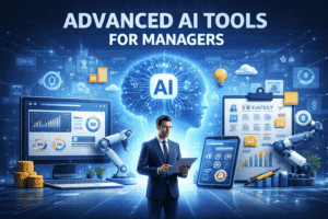 چرا هوش مصنوعی برای مدیران اهمیت دارد؟ نقش مدیران، تصمیمگیری آگاهانه و بهموقع است. در دنیای دادهمحور امروز، حجم اطلاعات بهقدری زیاد است که تحلیل دستی آنها تقریباً غیرممکن شده است. هوش مصنوعی به مدیران کمک میکند: الگوهای پنهان در دادهها را شناسایی کنند روندهای بازار را پیشبینی کنند عملکرد تیمها را تحلیل کنند فرآیندهای تکراری را خودکارسازی کنند در نتیجه، تصمیمها سریعتر، دقیقتر و مبتنی بر داده خواهند بود. انواع ابزارهای پیشرفته هوش مصنوعی برای مدیران ۱. ابزارهای تحلیل داده و هوش تجاری (Business Intelligence) این ابزارها دادههای خام را به گزارشها و داشبوردهای قابلفهم تبدیل میکنند. کاربردها: تحلیل فروش و عملکرد مالی بررسی رفتار مشتریان پایش شاخصهای کلیدی عملکرد (KPI) ۲. ابزارهای تولید محتوا و پردازش زبان طبیعی (NLP) این دسته از ابزارها در تولید متن، خلاصهسازی، تحلیل احساسات و ارتباطات سازمانی کاربرد دارند. کاربردها: نگارش گزارشهای مدیریتی تولید پیشنویس ایمیلها و اسناد تحلیل بازخورد مشتریان ۳. ابزارهای پیشبینی و مدلسازی این ابزارها با استفاده از الگوریتمهای یادگیری ماشین، روندهای آینده را پیشبینی میکنند. کاربردها: پیشبینی فروش مدیریت موجودی تحلیل ریسک پروژهها ۴. ابزارهای اتوماسیون هوشمند این ابزارها فرآیندهای تکراری را بهصورت خودکار انجام میدهند و بهرهوری تیمها را افزایش میدهند. کاربردها: اتوماسیون فرآیندهای منابع انسانی مدیریت گردش کار (Workflow) پاسخگویی خودکار به مشتریان مراحل استفاده از ابزارهای هوش مصنوعی در مدیریت ۱. شناسایی نیاز واقعی سازمان قبل از انتخاب ابزار، باید مشخص شود چه مسئلهای قرار است حل شود؛ کاهش هزینه، افزایش فروش یا بهبود بهرهوری؟ ۲. انتخاب ابزار متناسب با هدف هر ابزار هوش مصنوعی برای همه مسائل مناسب نیست. انتخاب باید بر اساس: نوع داده اندازه سازمان اهداف مدیریتی انجام شود. ۳. آموزش و فرهنگسازی در سازمان استفاده موفق از AI نیازمند آموزش تیم و ایجاد نگرش مثبت نسبت به فناوری است. ۴. ارزیابی و بهینهسازی مداوم هوش مصنوعی یک پروژه یکباره نیست؛ بلکه فرآیندی مداوم برای بهبود تصمیمگیری است. مزایا و چالشهای استفاده از هوش مصنوعی برای مدیران مزایا افزایش دقت در تصمیمگیری کاهش خطای انسانی صرفهجویی در زمان بهینهسازی منابع چالشها نیاز به دادههای باکیفیت نگرانیهای مربوط به امنیت اطلاعات مقاومت سازمانی در برابر تغییر مدیریت این چالشها بخشی از فرآیند پیادهسازی موفق هوش مصنوعی است. ابزارهای هوش مصنوعی برای چه مدیرانی مناسب است؟ ابزارهای پیشرفته AI برای این گروهها کاربرد ویژه دارد: مدیران ارشد و تصمیمگیرندگان سازمانی مدیران بازاریابی و فروش مدیران منابع انسانی مدیران پروژه و عملیات جمعبندی استفاده از ابزارهای پیشرفته هوش مصنوعی برای مدیران به معنای جایگزینی انسان نیست، بلکه بهمعنای تقویت توانایی تحلیل، تصمیمگیری و مدیریت است. مدیرانی که بتوانند از AI بهعنوان یک ابزار استراتژیک استفاده کنند، سازمانهای چابکتر و رقابتیتری خواهند ساخت. ابزارهای هوش مصنوعی برای مدیران