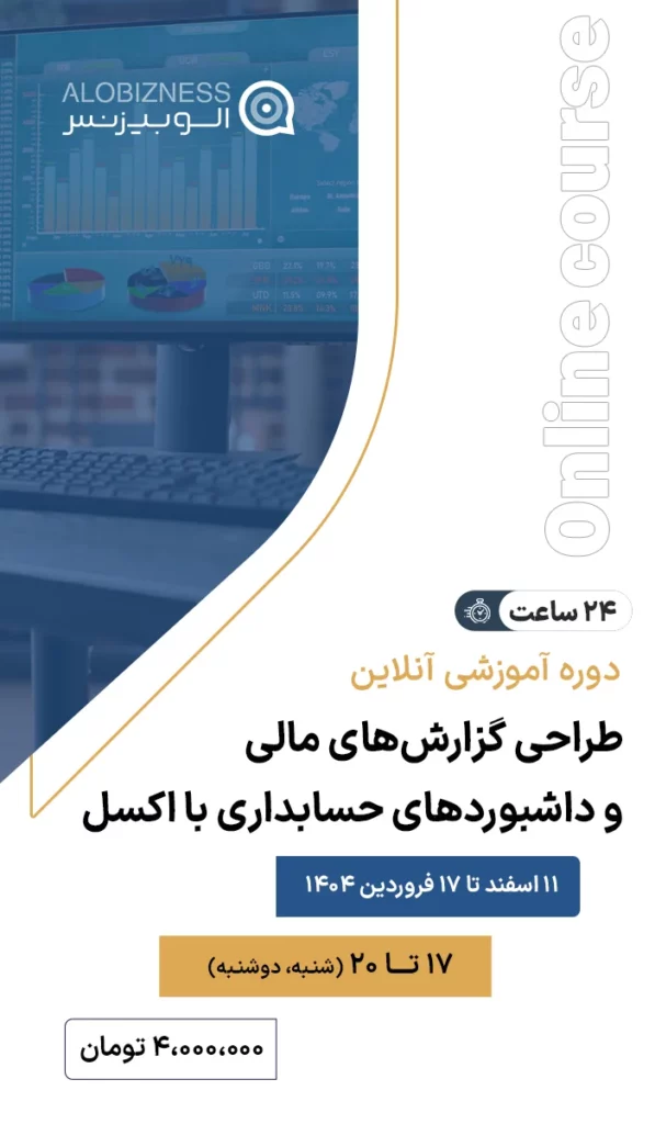 بنر حسابداری موبایل